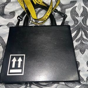 Off White Diagonal Bag